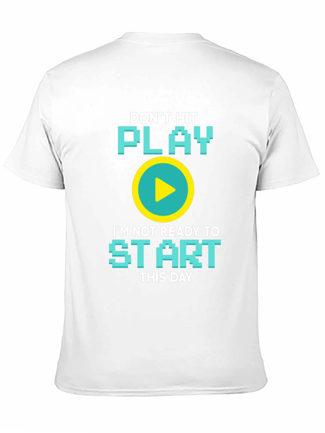 Dont Hit Play T-Shirt - Gamer Graphic Tee