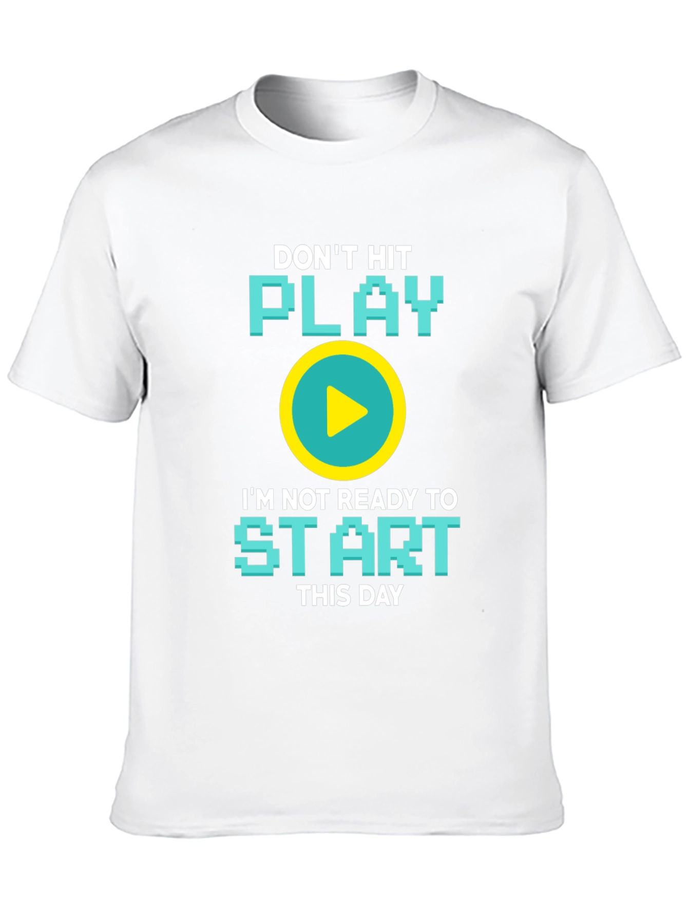 Dont Hit Play T-Shirt - Gamer Graphic Tee