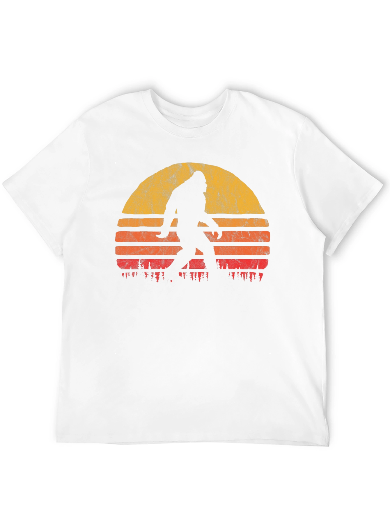 Retro Bigfoot Sunset T-Shirt