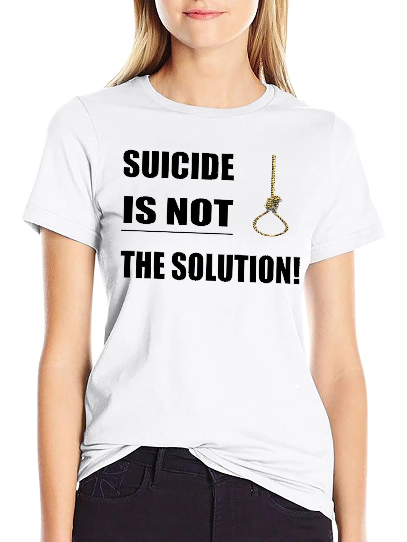Suicide Prevention T-Shirt - The Solution!