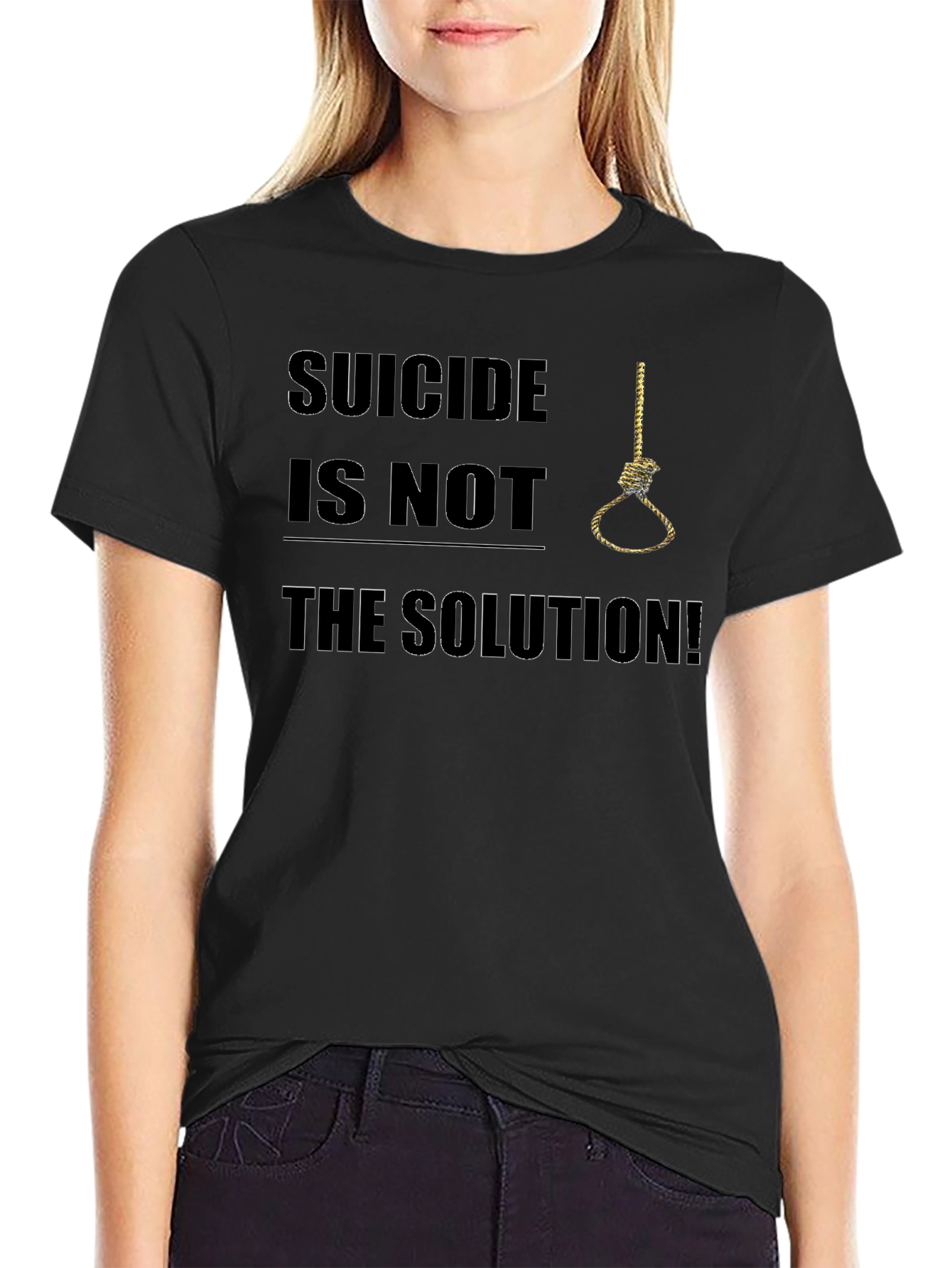 Suicide Prevention T-Shirt - The Solution!