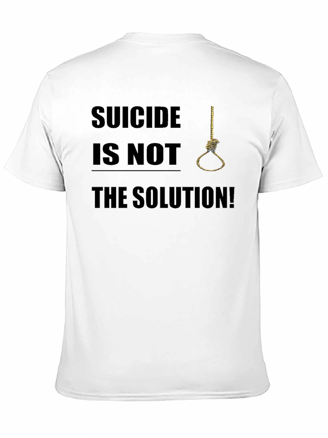 Suicide Prevention T-Shirt - The Solution!