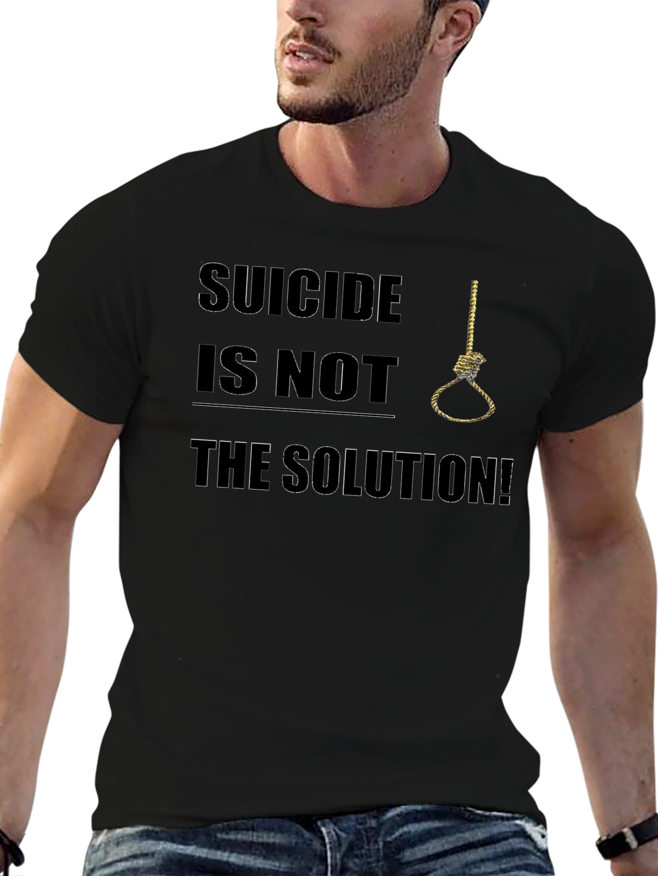 Suicide Prevention T-Shirt - The Solution!