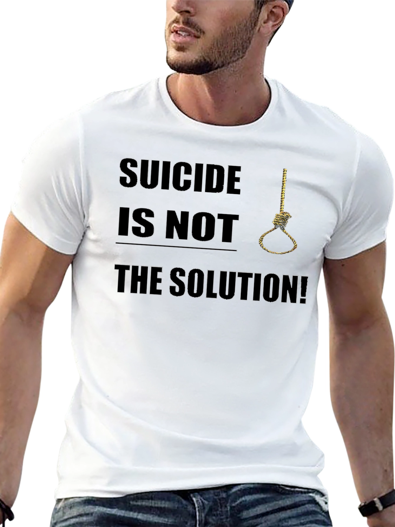 Suicide Prevention T-Shirt - The Solution!