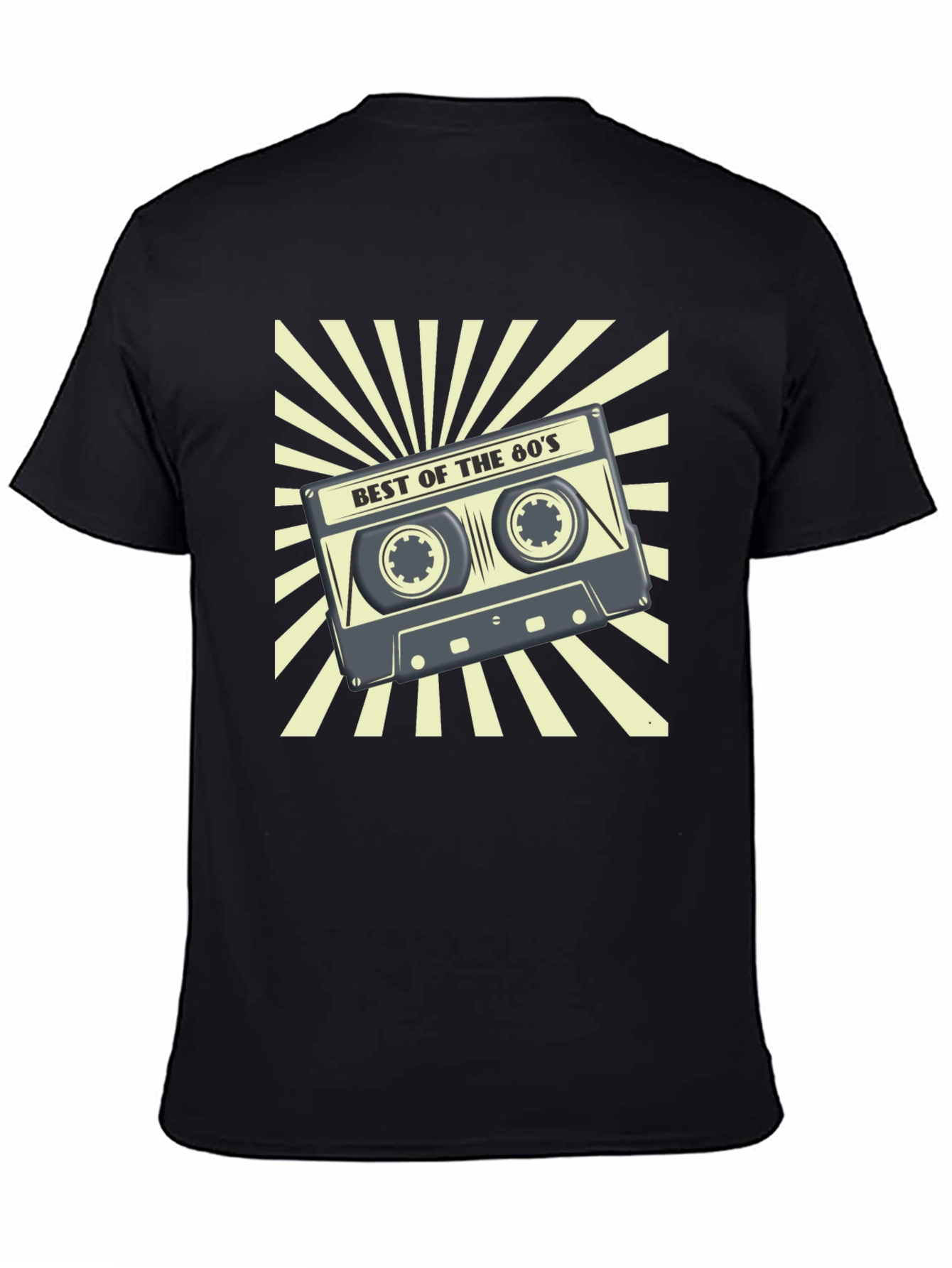 Retro 80s Cassette Tape Graphic T-Shirt