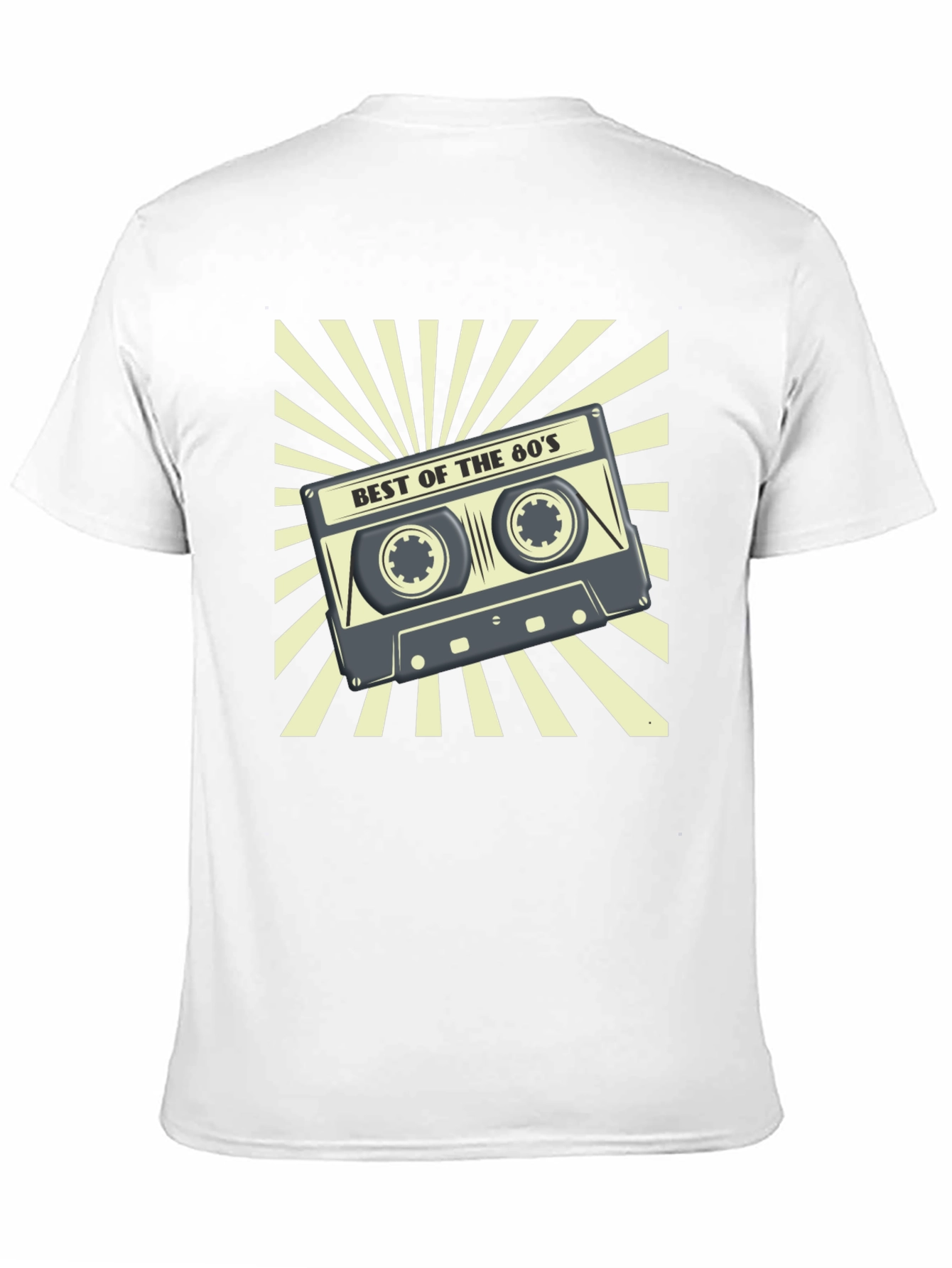 Retro 80s Cassette Tape Graphic T-Shirt