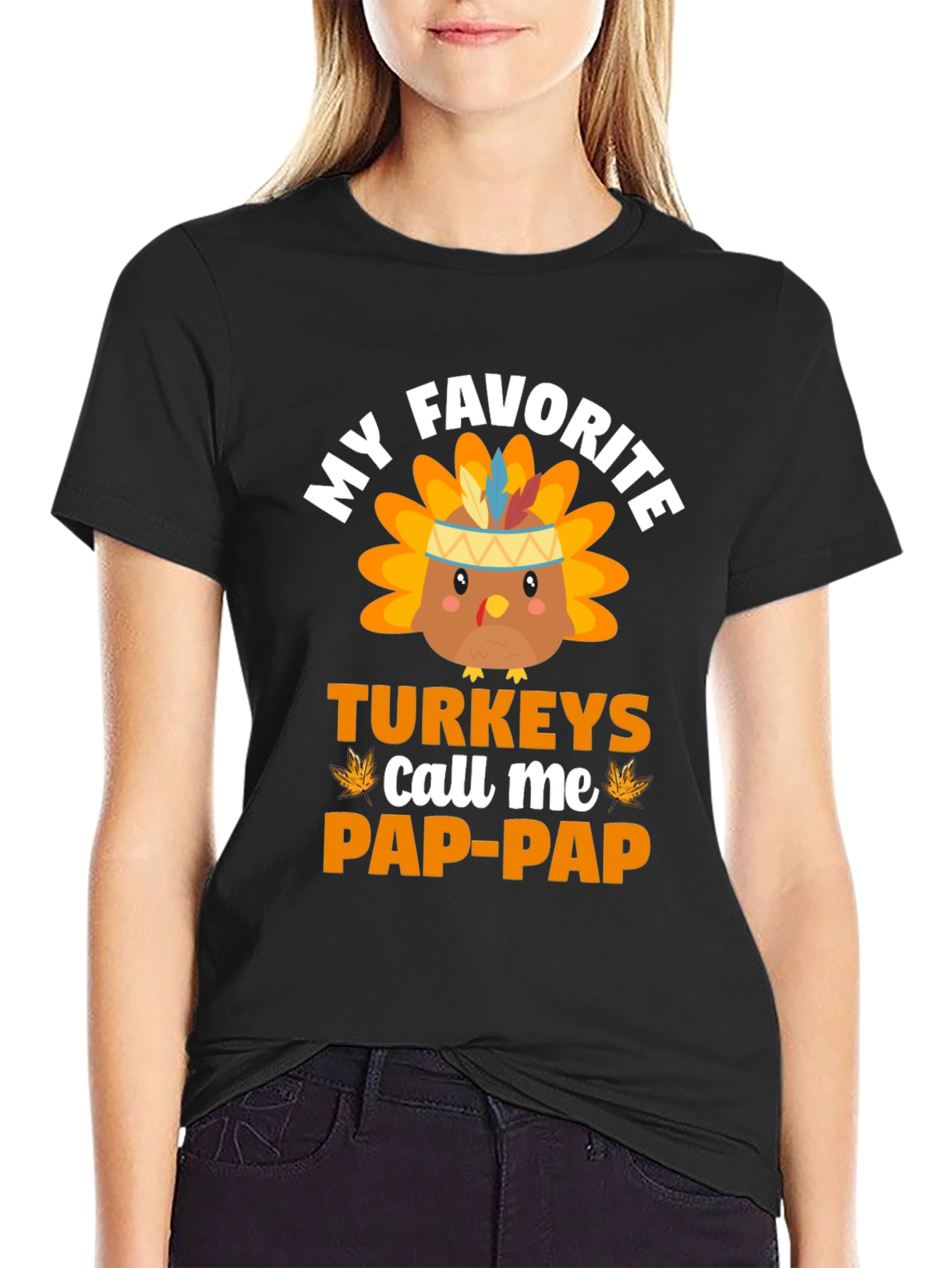 My Favorite Turkeys Call Me Pap-Pap T-Shirt