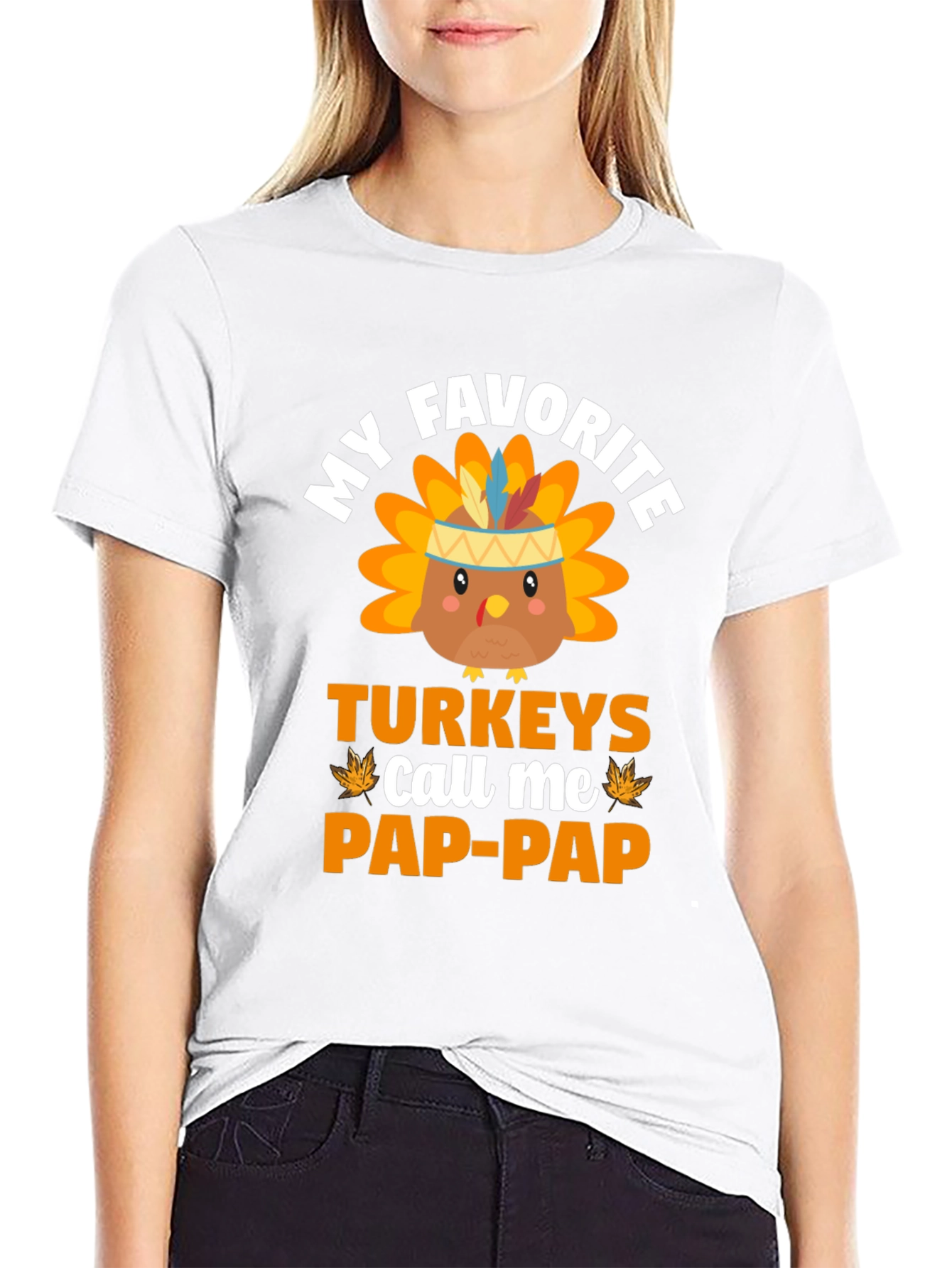 My Favorite Turkeys Call Me Pap-Pap T-Shirt