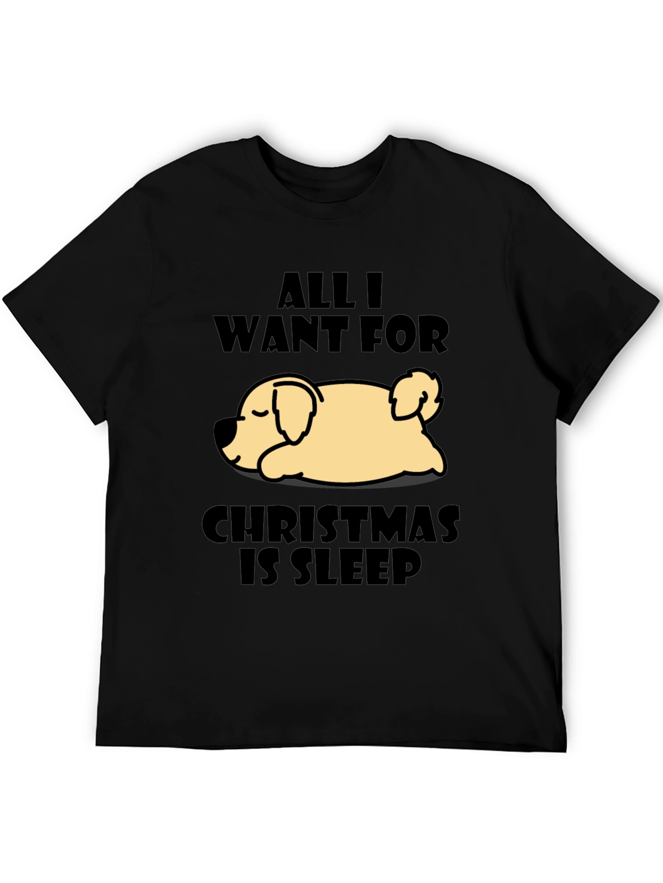 All I Want For Christmas Is Sleep T-Shirt