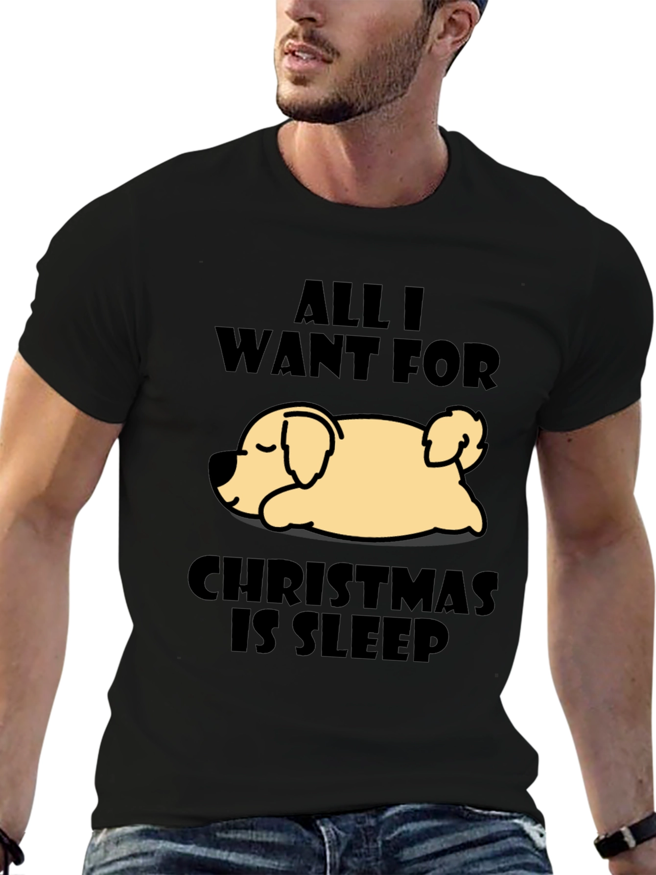 All I Want For Christmas Is Sleep T-Shirt