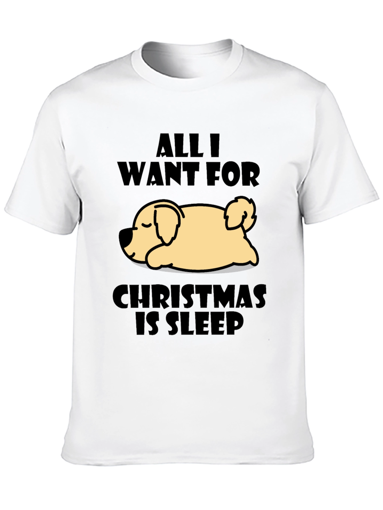 All I Want For Christmas Is Sleep T-Shirt