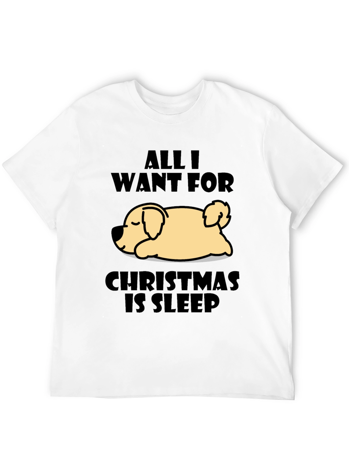 All I Want For Christmas Is Sleep T-Shirt