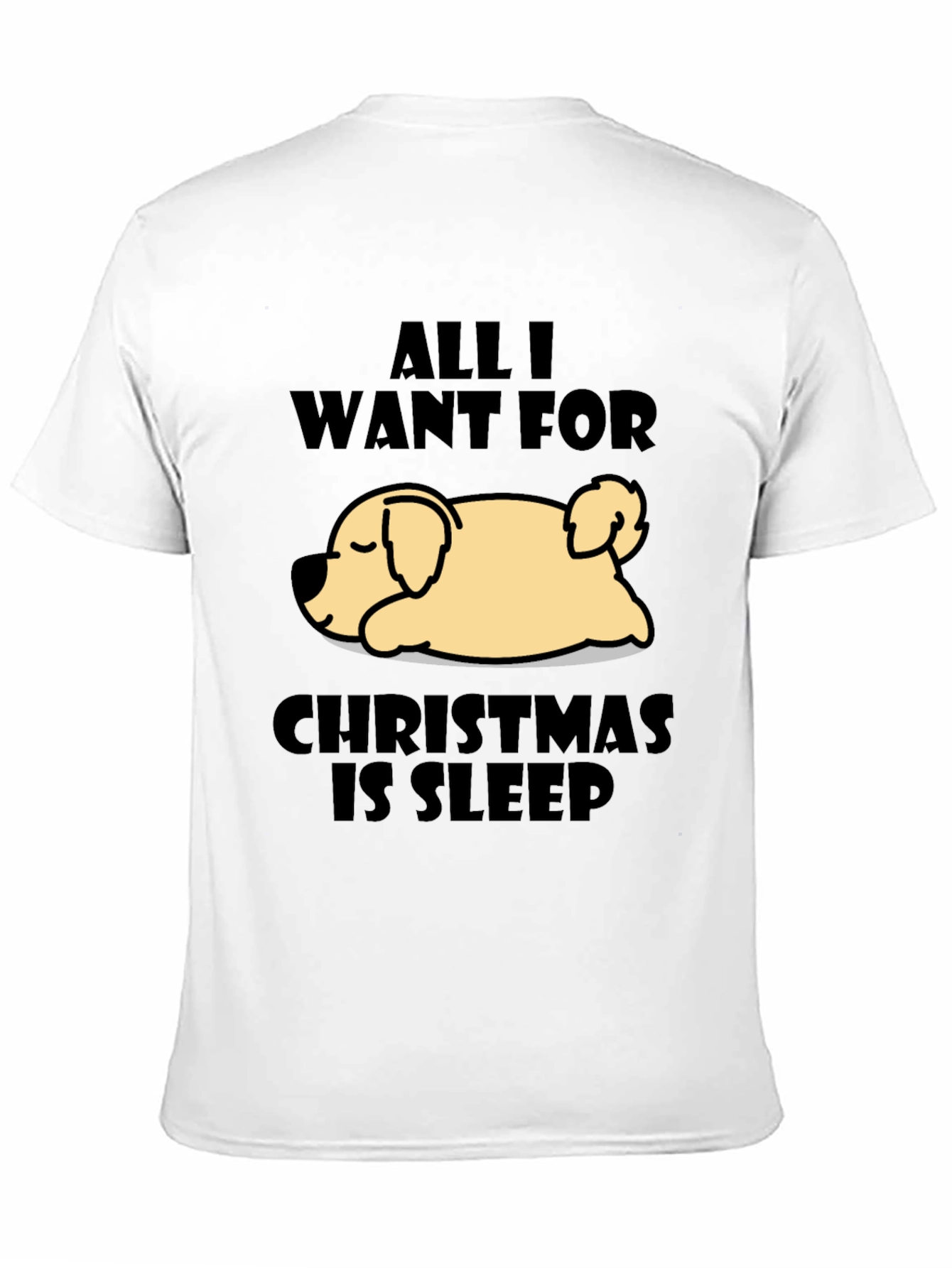 All I Want For Christmas Is Sleep T-Shirt