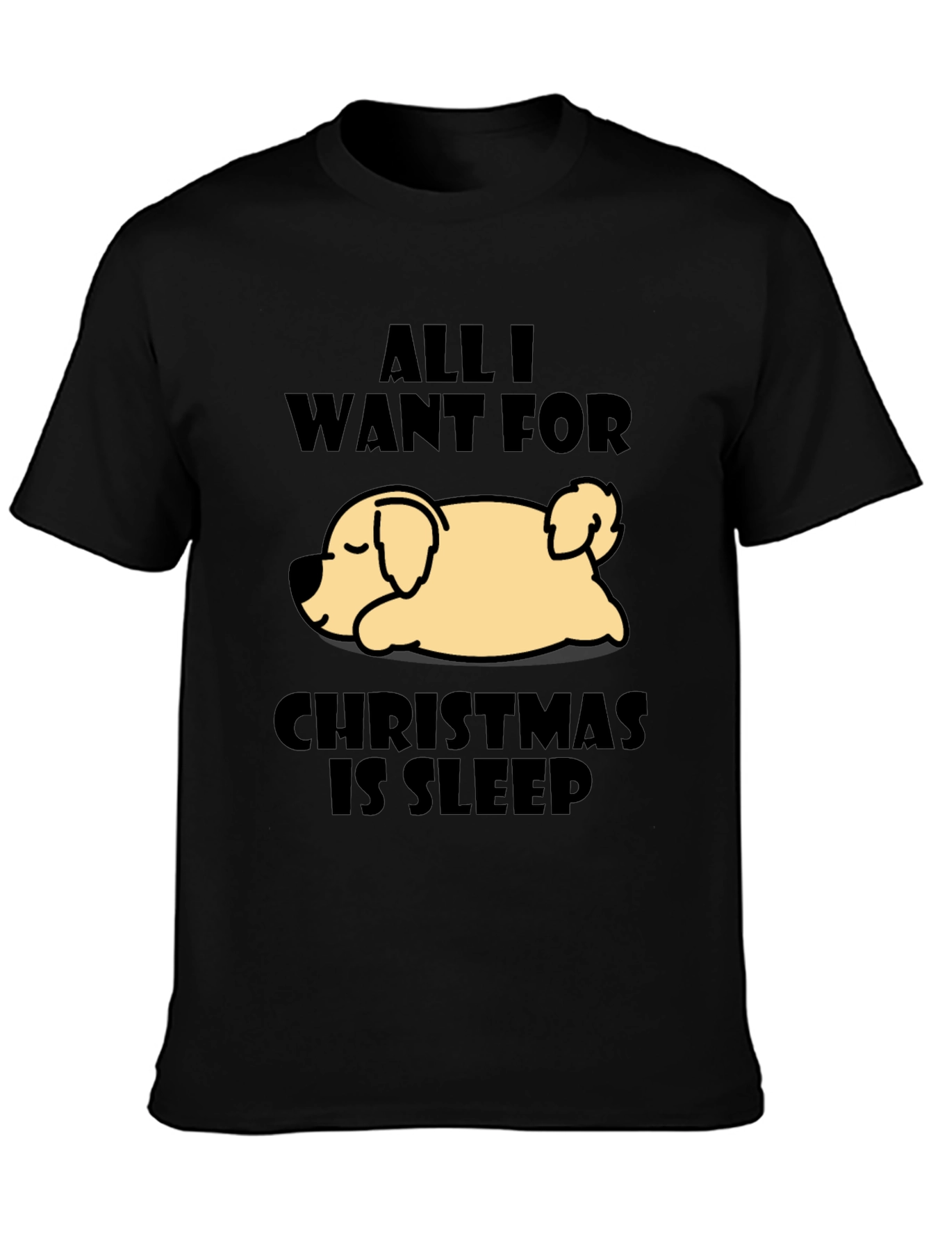All I Want For Christmas Is Sleep T-Shirt