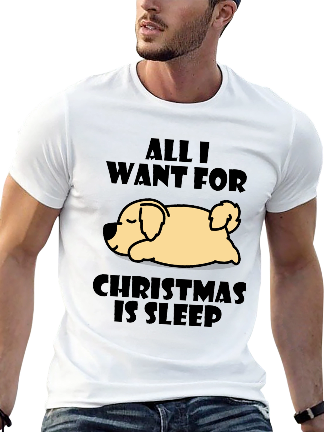 All I Want For Christmas Is Sleep T-Shirt