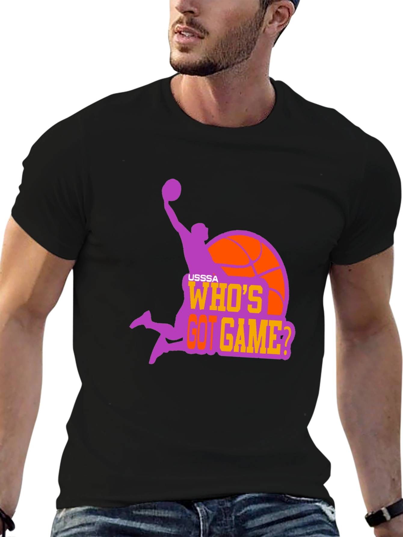USSSA Whos Got Game Basketball Graphic Tee
