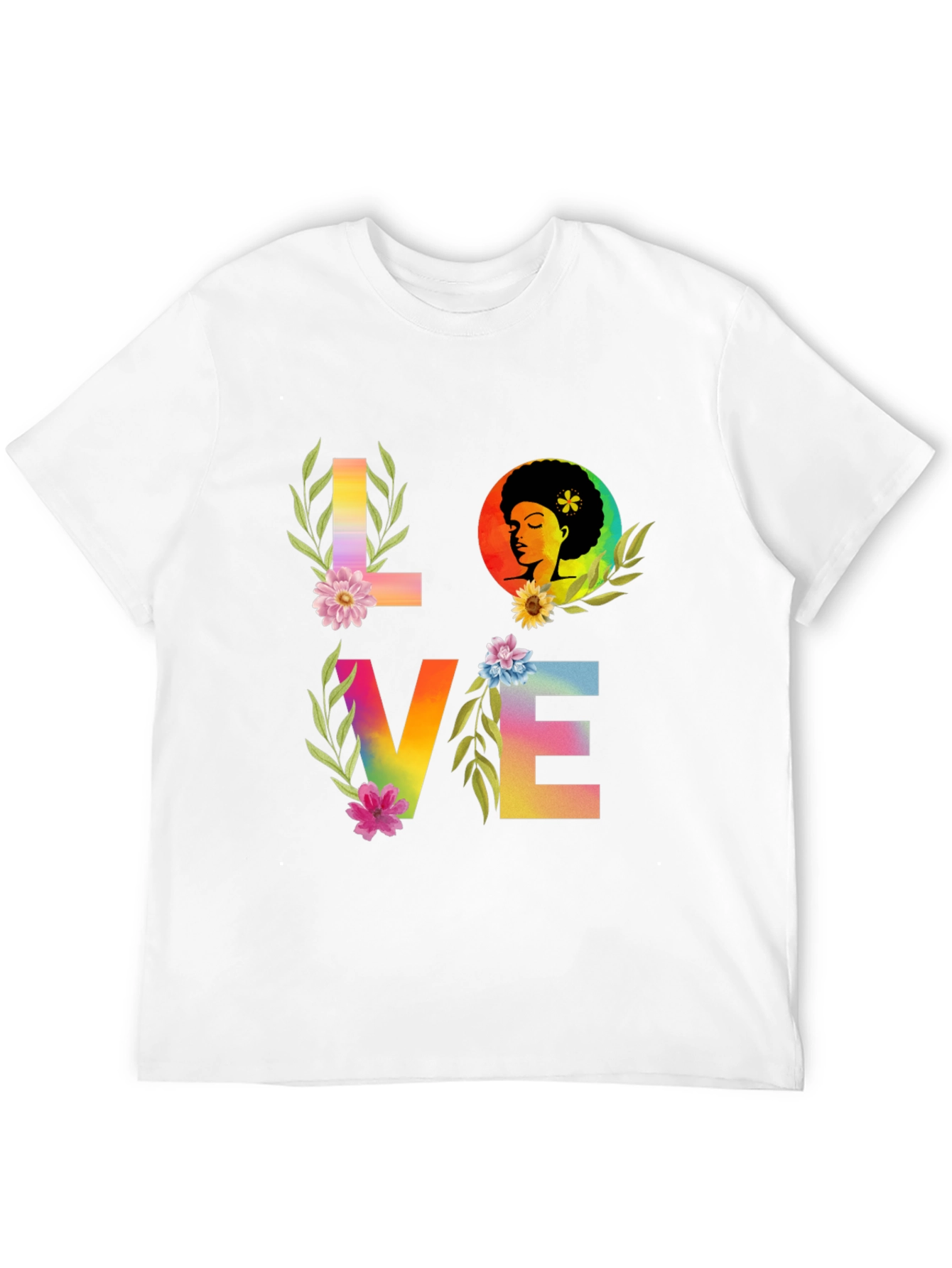 Love Rainbow Graphic T-Shirt