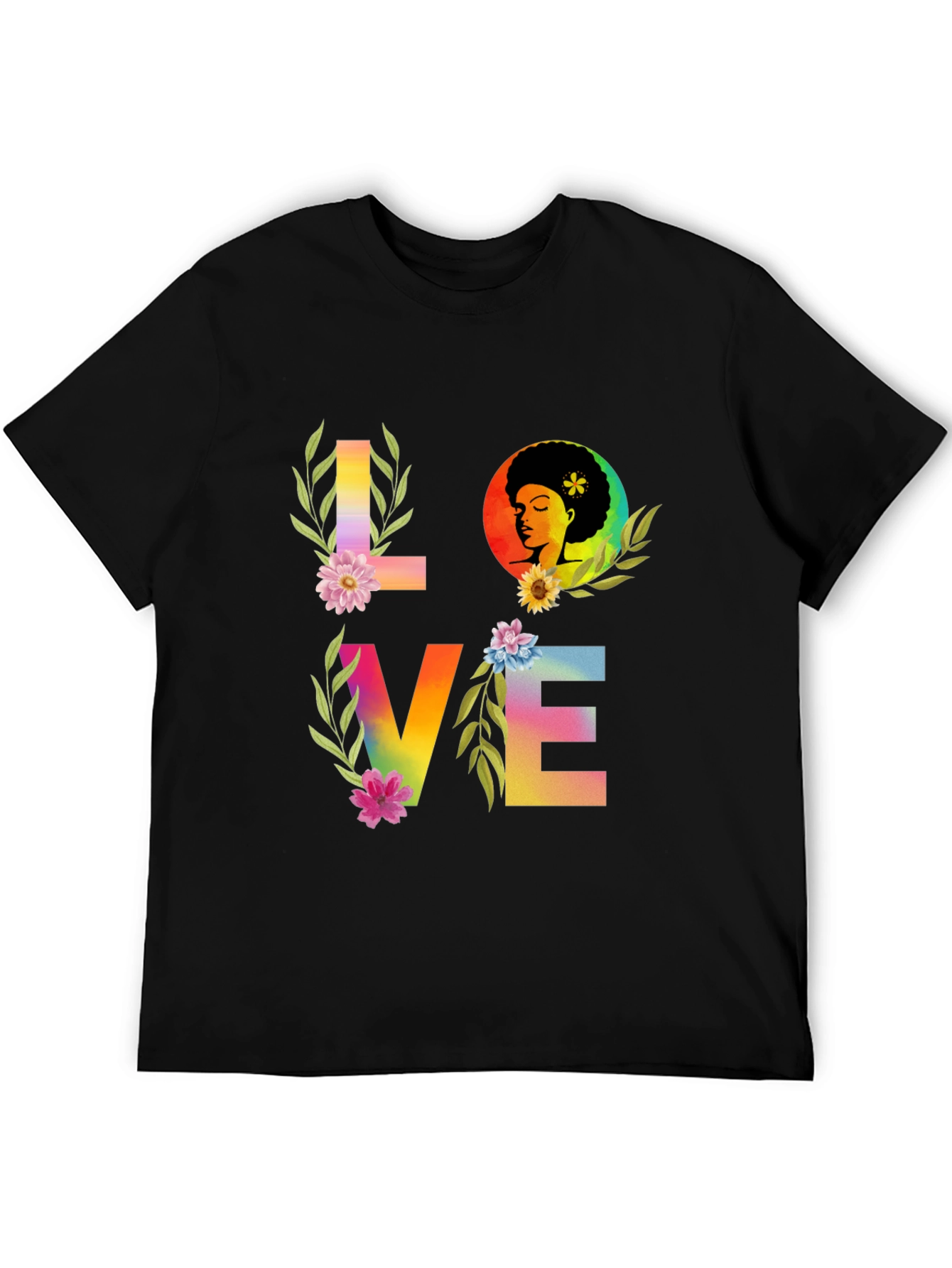 Love Rainbow Graphic T-Shirt