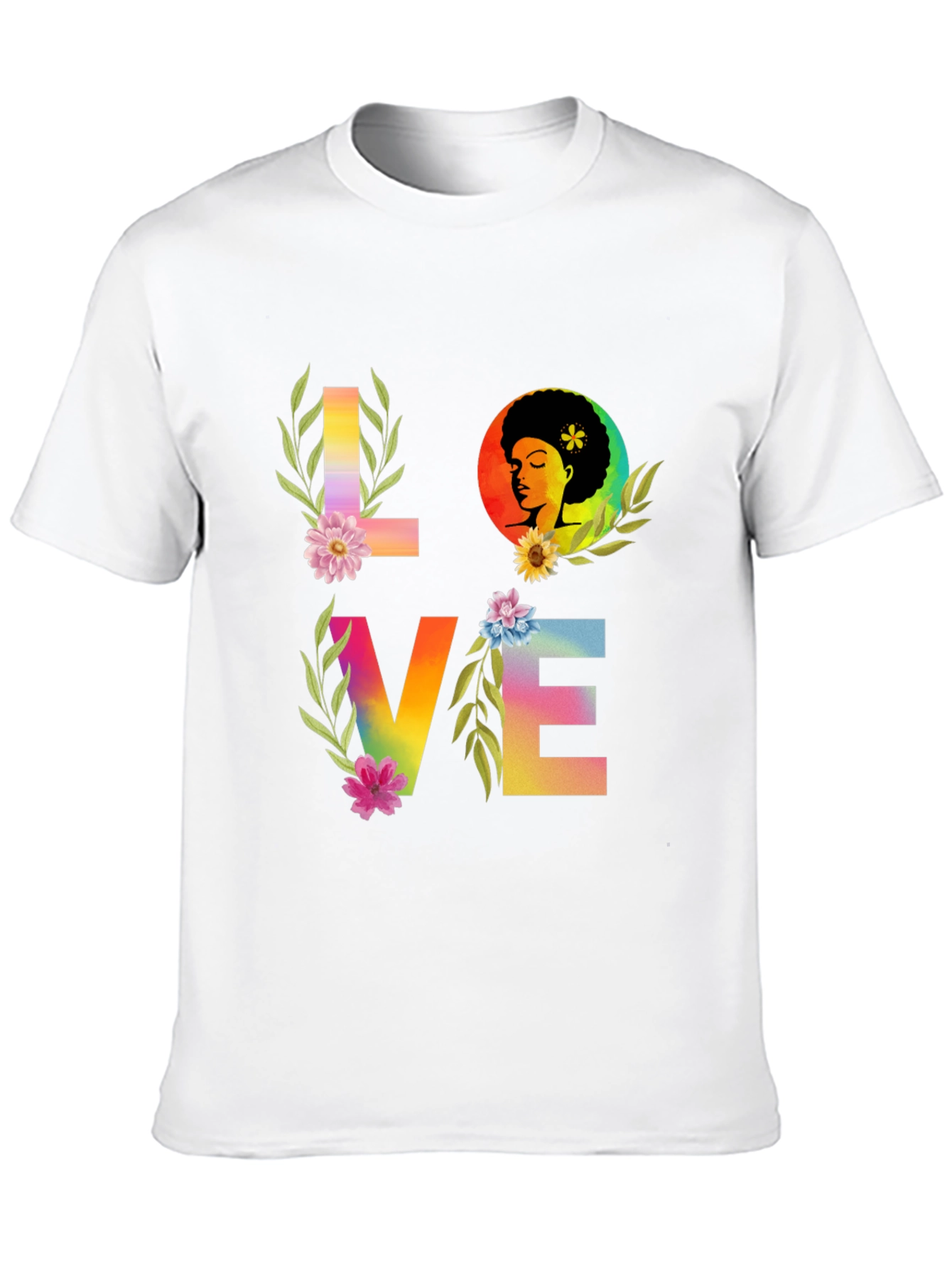 Love Rainbow Graphic T-Shirt