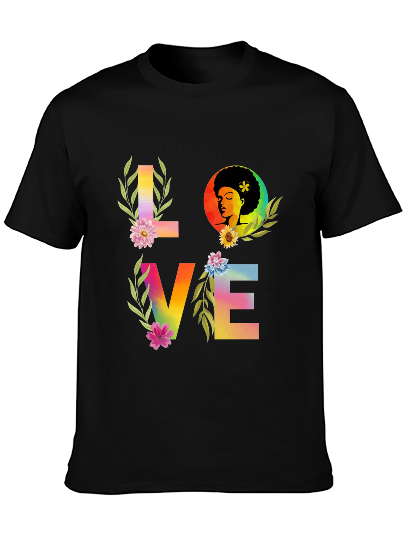 Love Rainbow Graphic T-Shirt