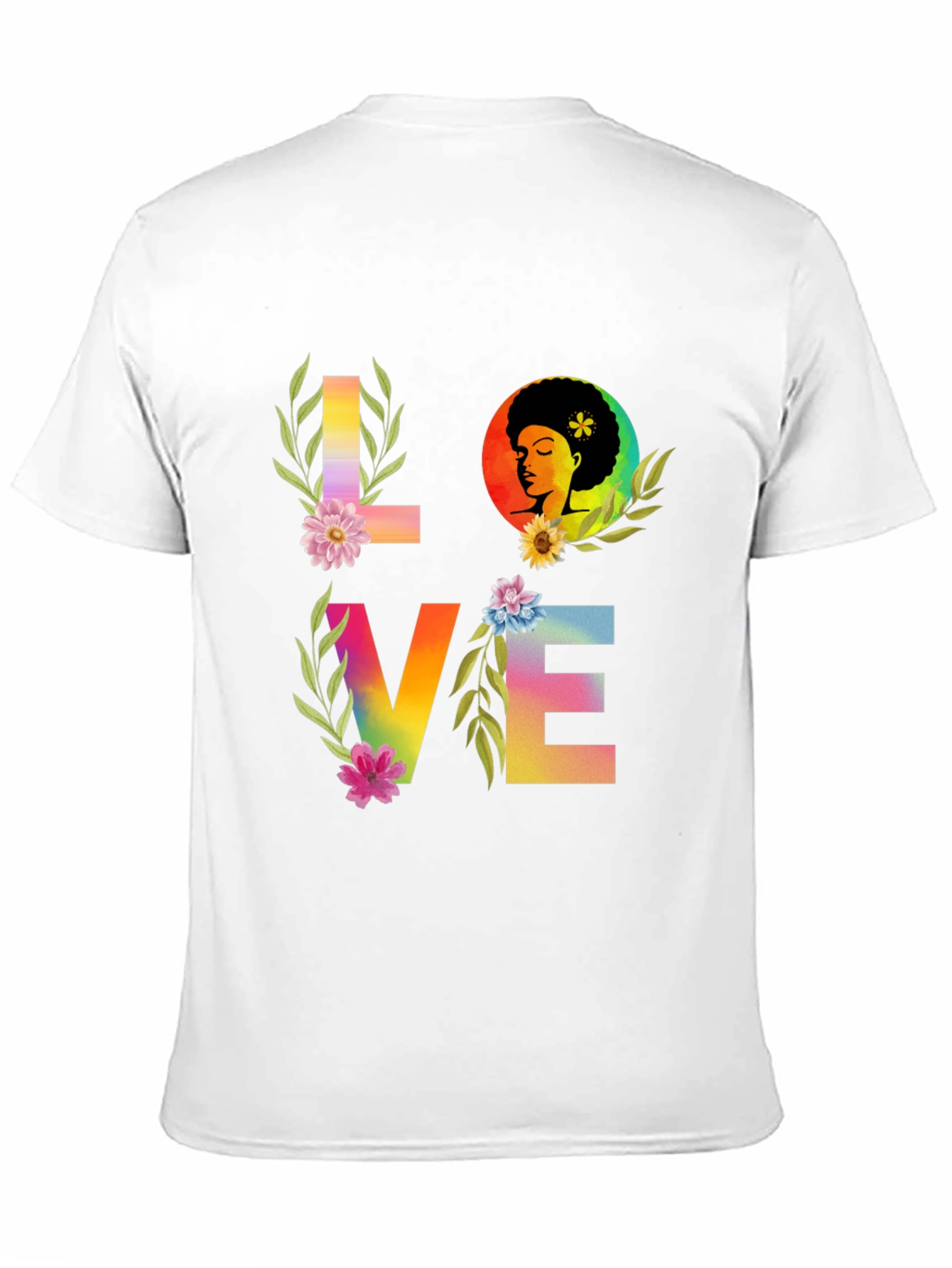 Love Rainbow Graphic T-Shirt