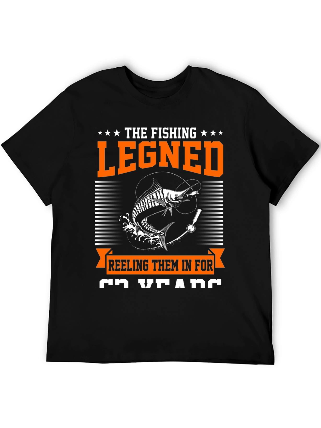 The Fishing Legend Graphic Tee
