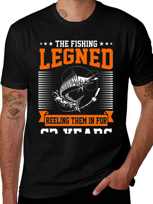 The Fishing Legend Graphic Tee