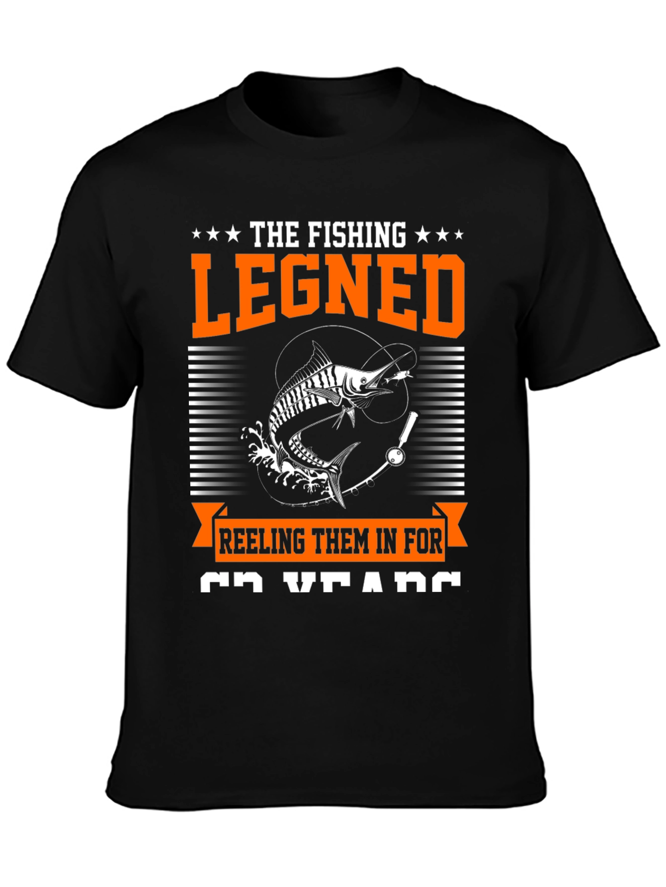 The Fishing Legend Graphic Tee