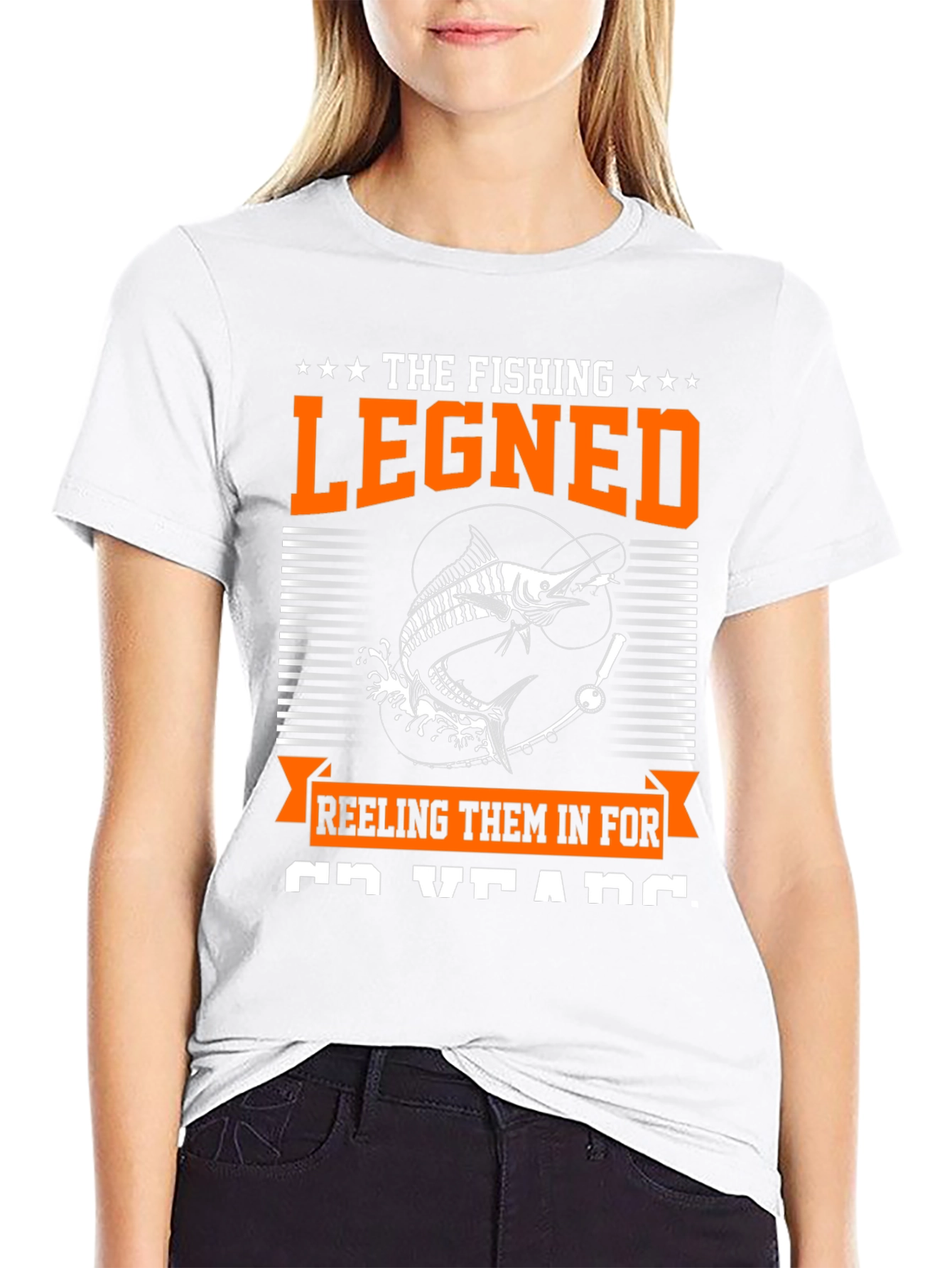 The Fishing Legend Graphic Tee