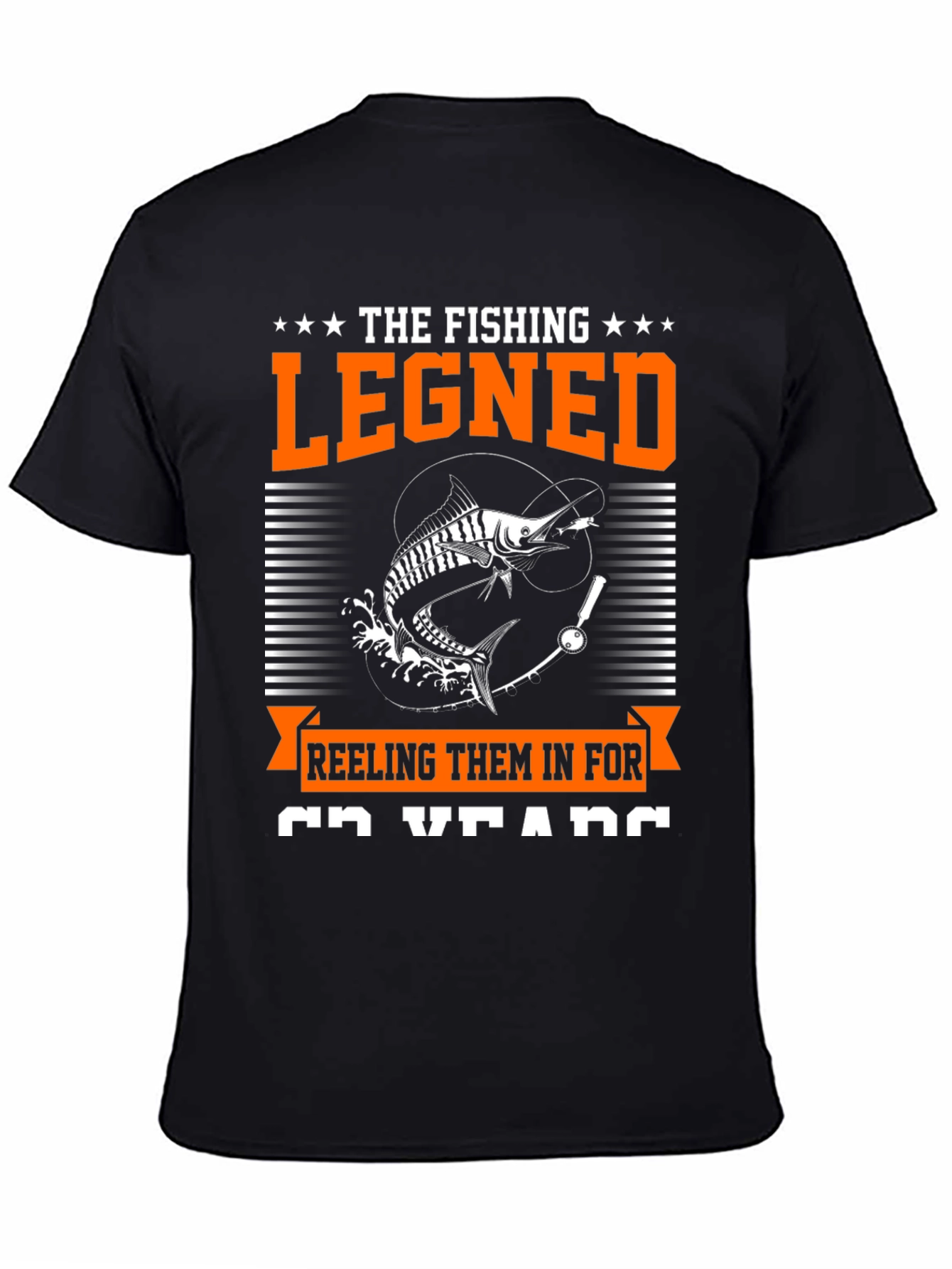 The Fishing Legend Graphic Tee