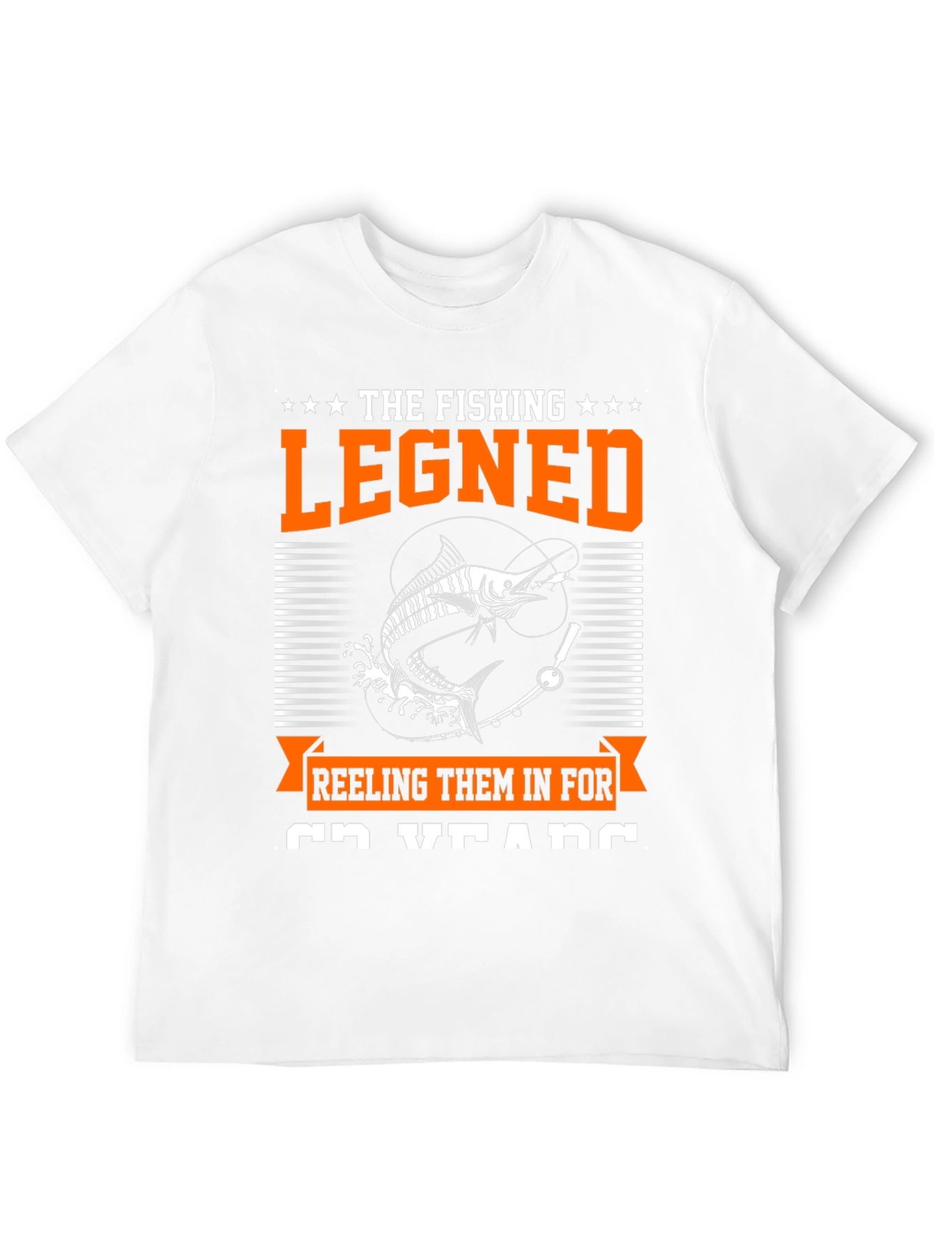 The Fishing Legend Graphic Tee