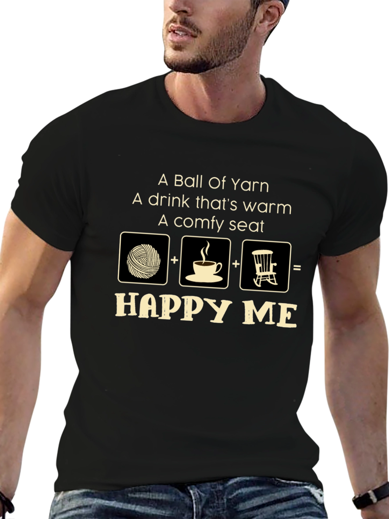 Happy Me Yarn Lover T-Shirt