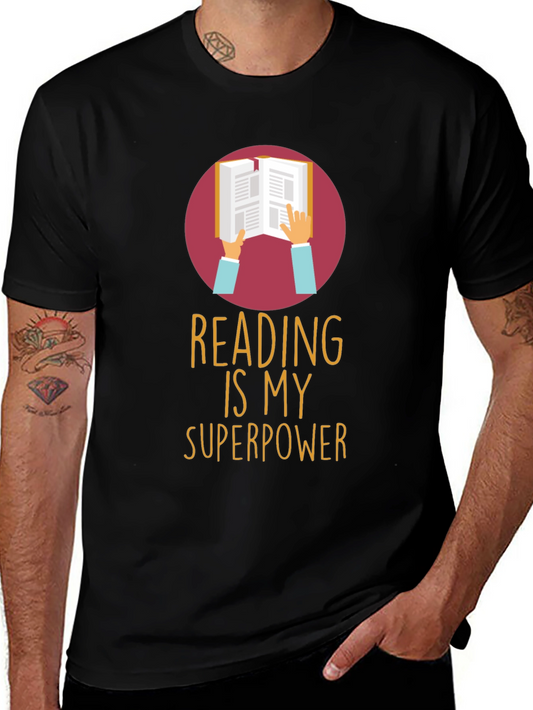 Reading is My Superpower Graphic Tee
