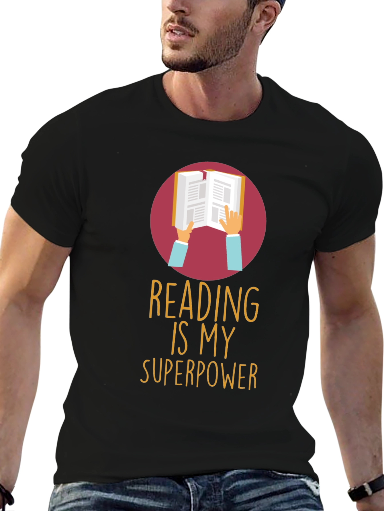 Reading is My Superpower Graphic Tee