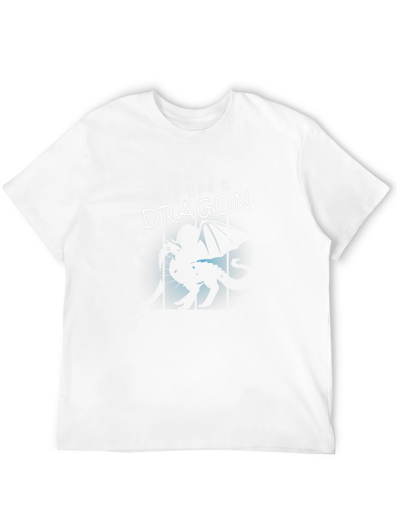 Live Like a Dragon Black Graphic Tee