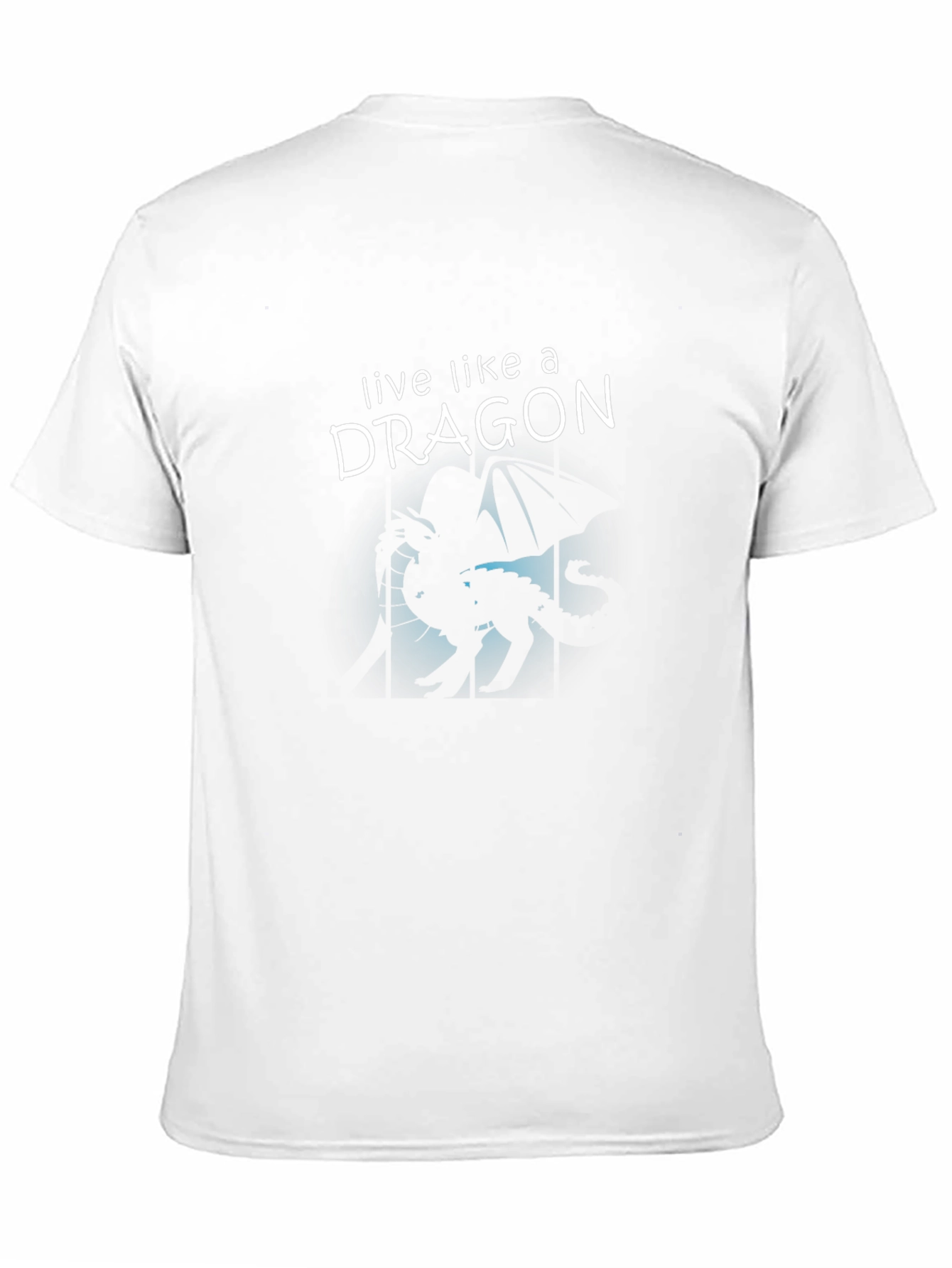 Live Like a Dragon Black Graphic Tee