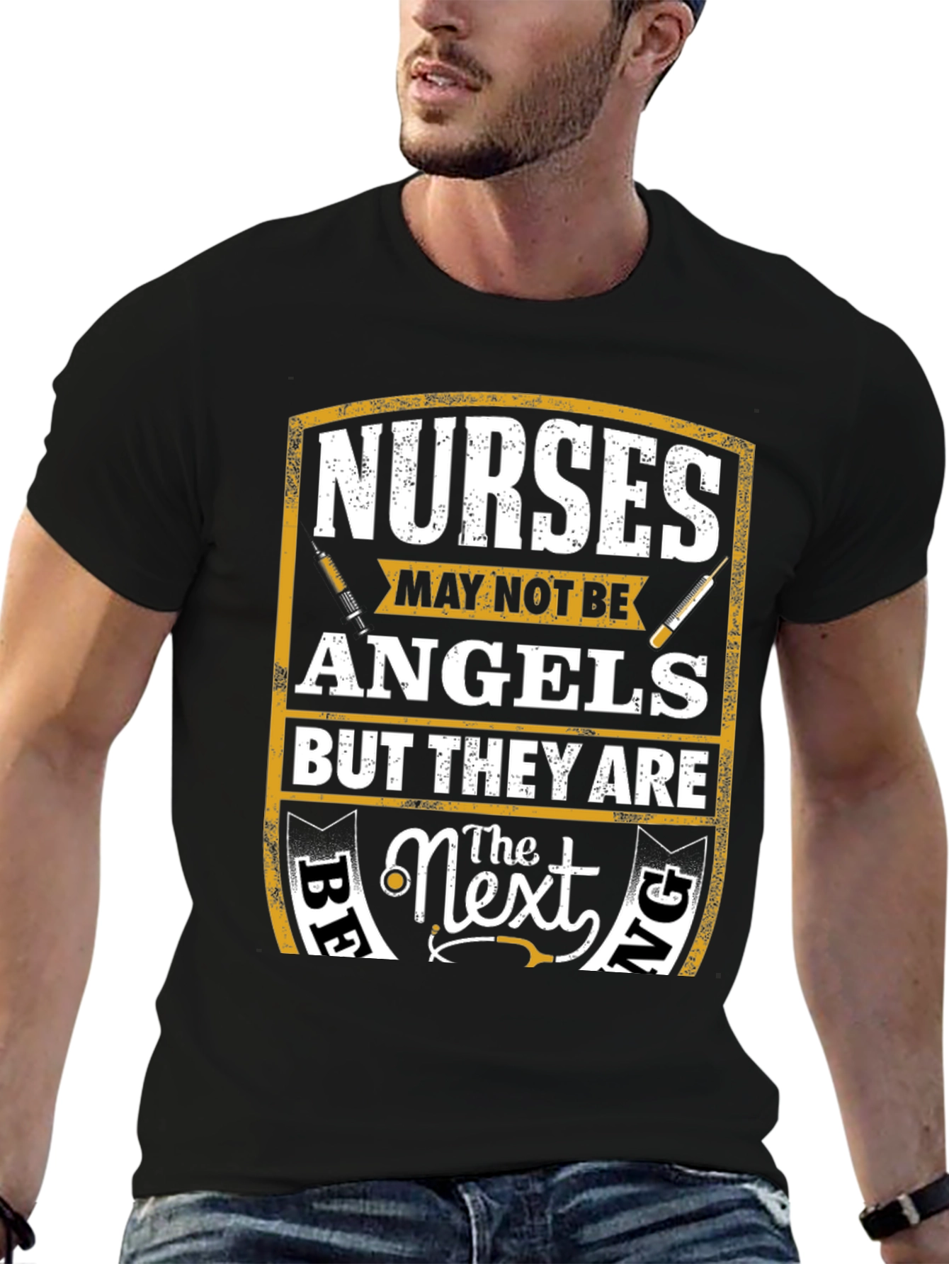 Nurses - Maybe Not Angels T-Shirt