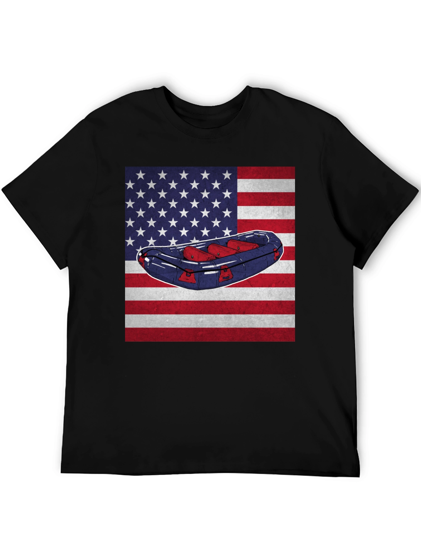 American Flag River Raft T-Shirt