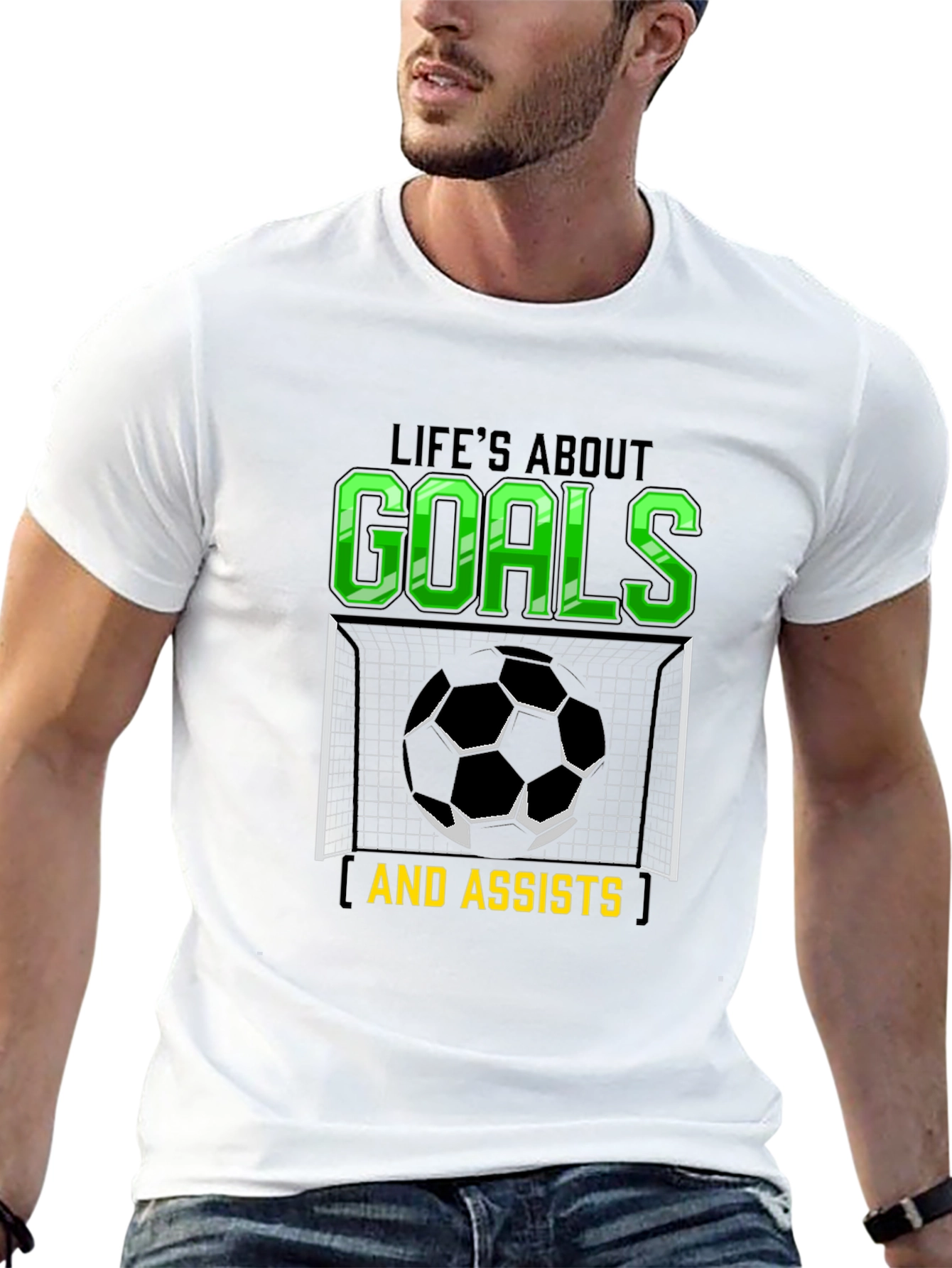 Lifes About Goals & Assists T-Shirt