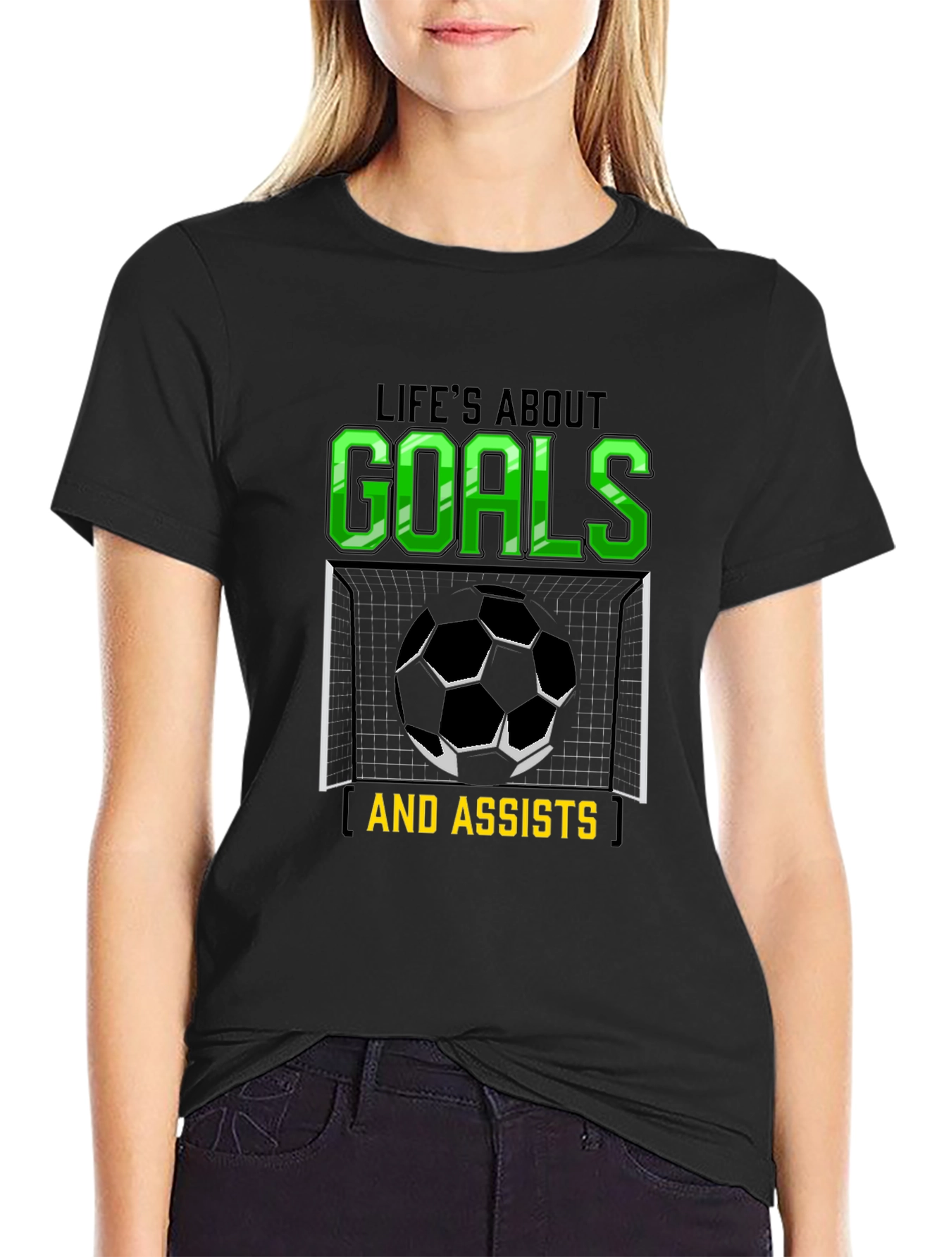 Lifes About Goals & Assists T-Shirt