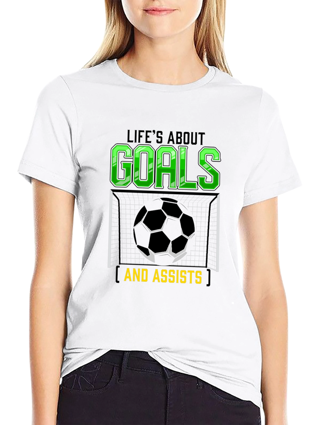 Lifes About Goals & Assists T-Shirt