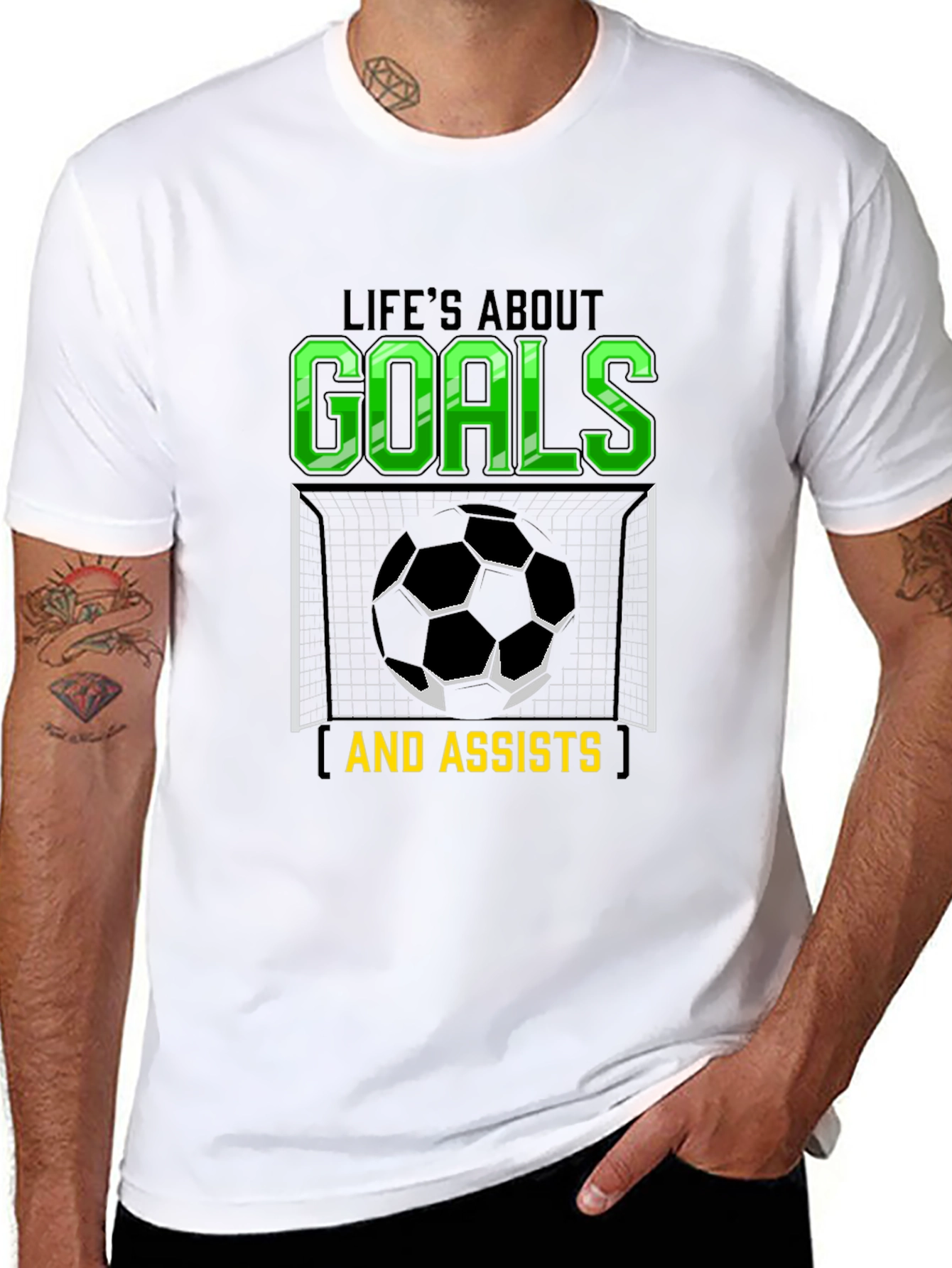 Lifes About Goals & Assists T-Shirt