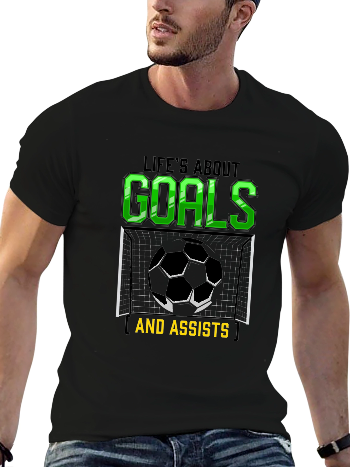 Lifes About Goals & Assists T-Shirt
