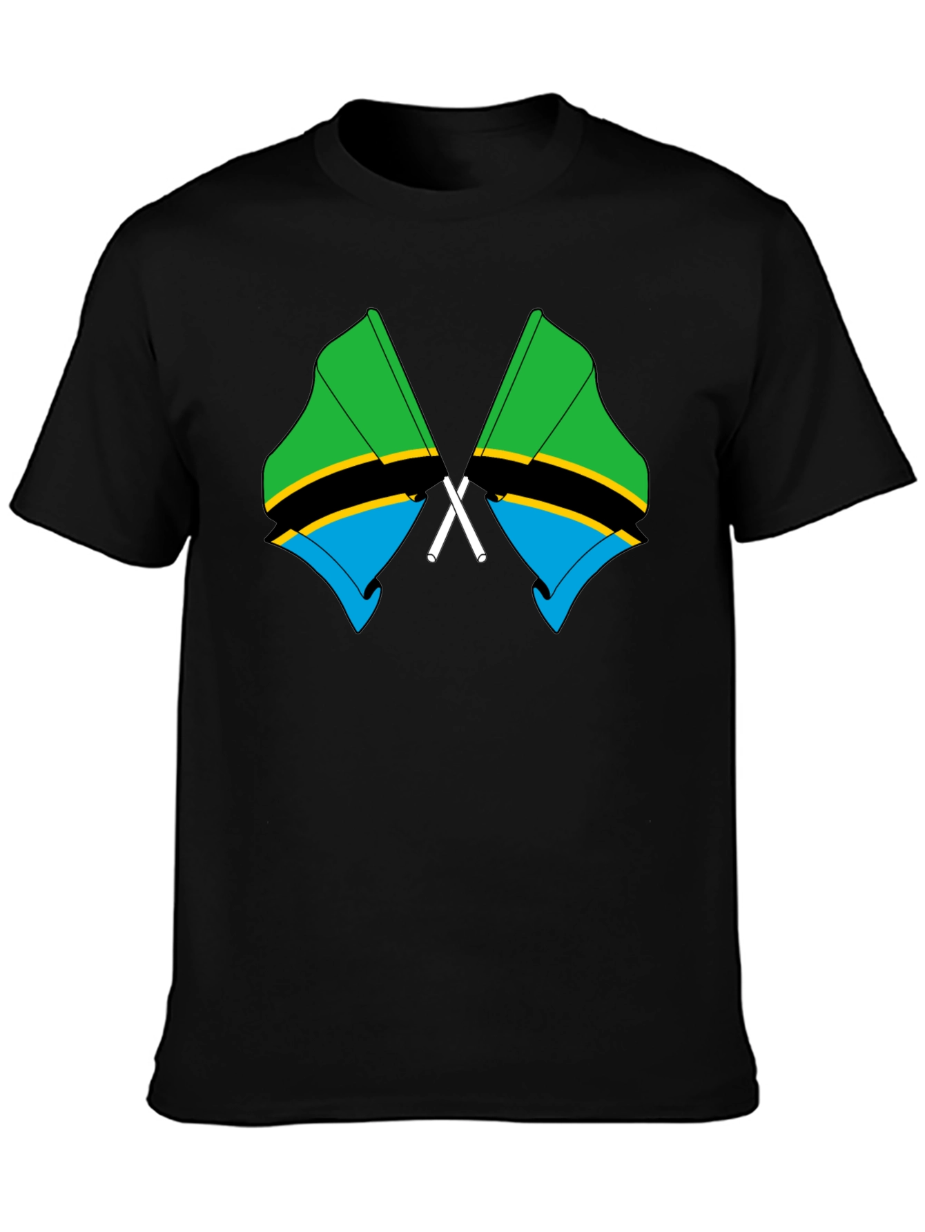 Tanzania Flag Graphic T-Shirt