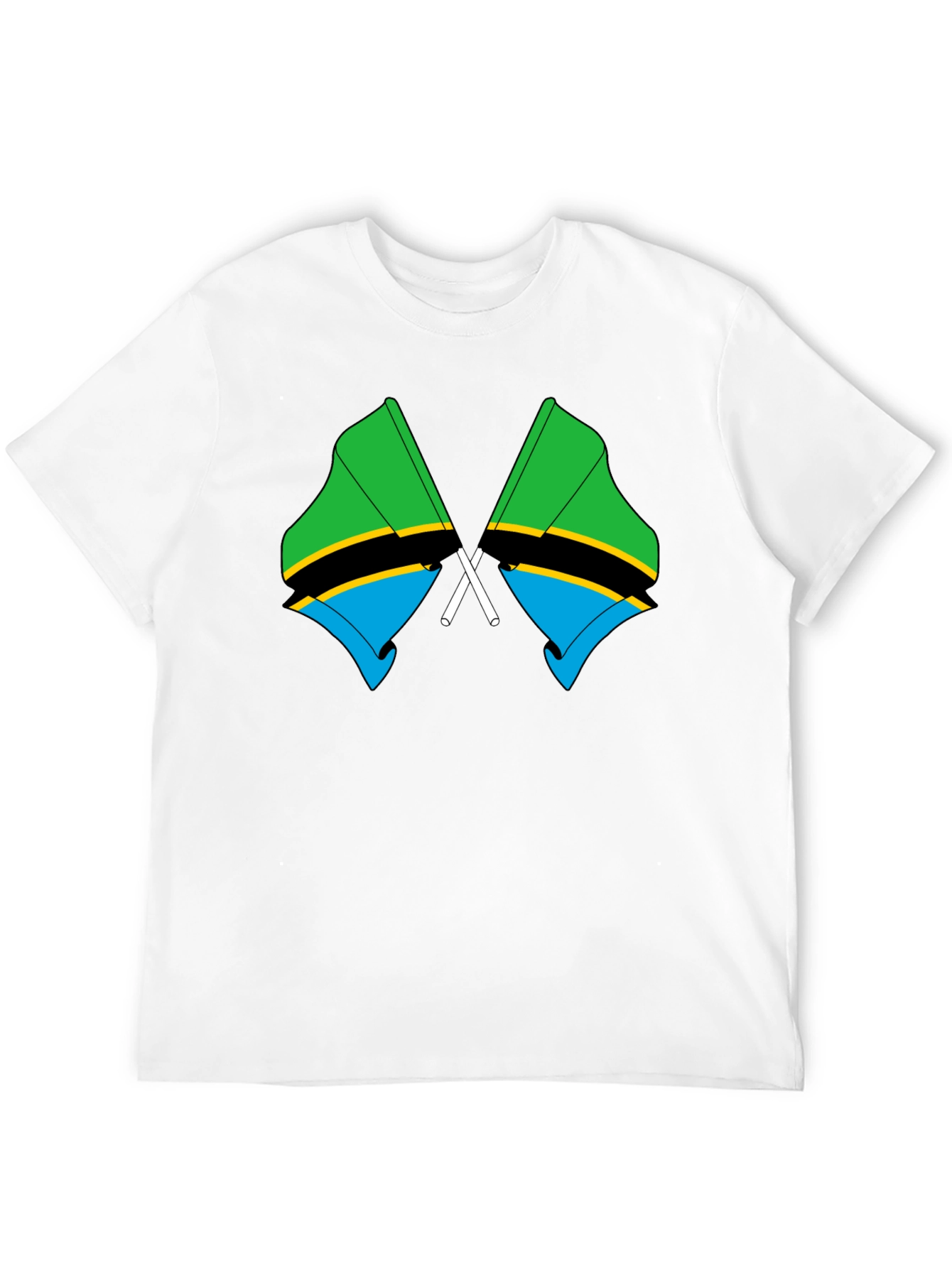 Tanzania Flag Graphic T-Shirt