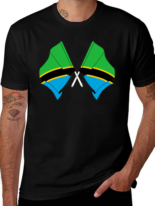 Tanzania Flag Graphic T-Shirt