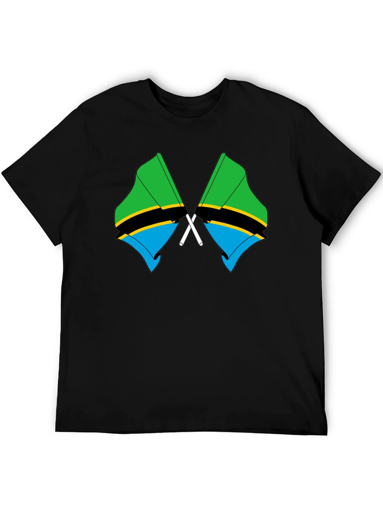 Tanzania Flag Graphic T-Shirt