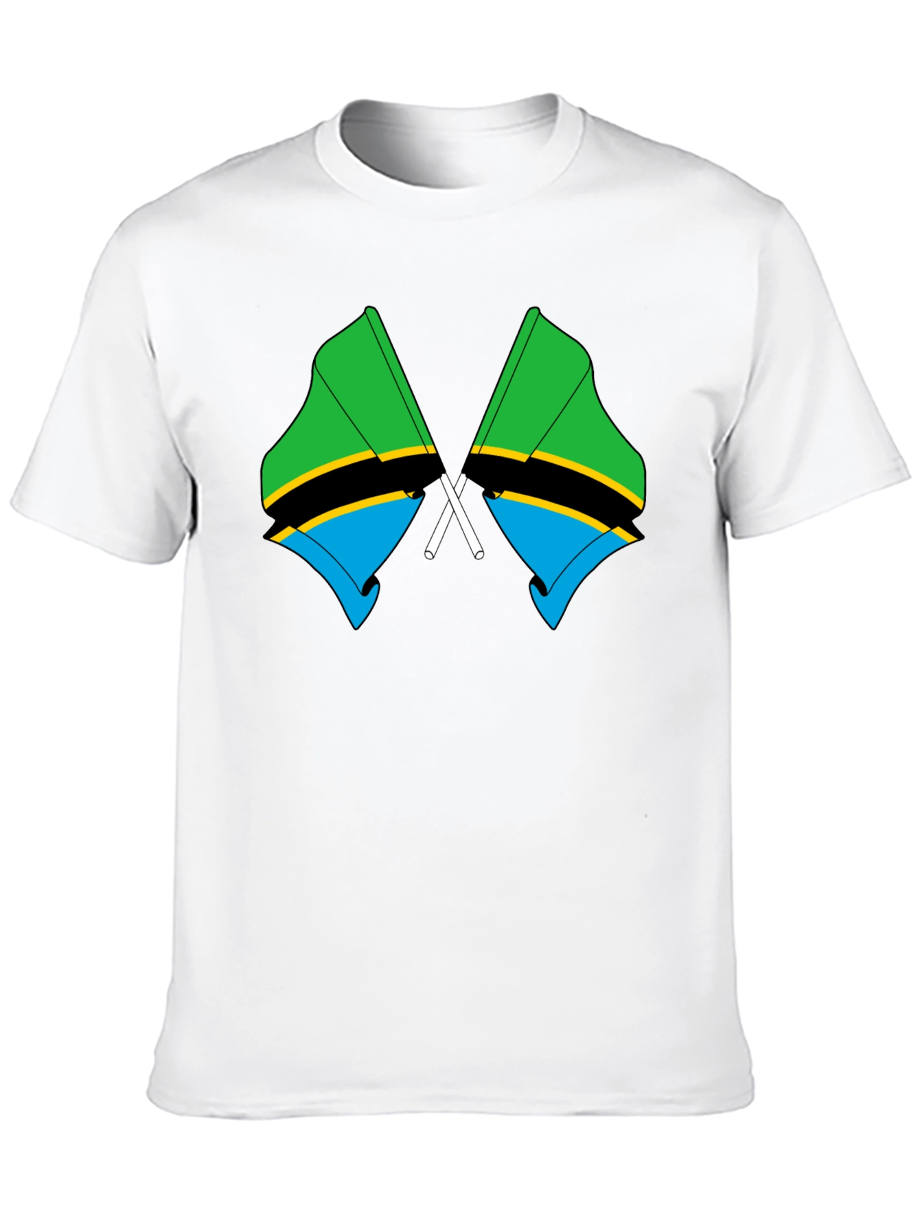 Tanzania Flag Graphic T-Shirt