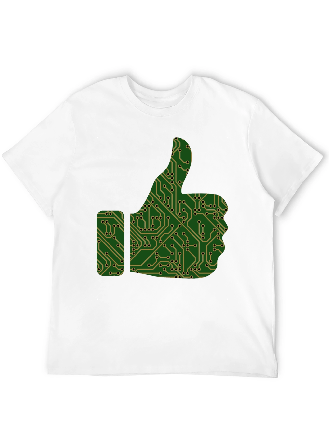Tech Thumbs Up Graphic T-Shirt