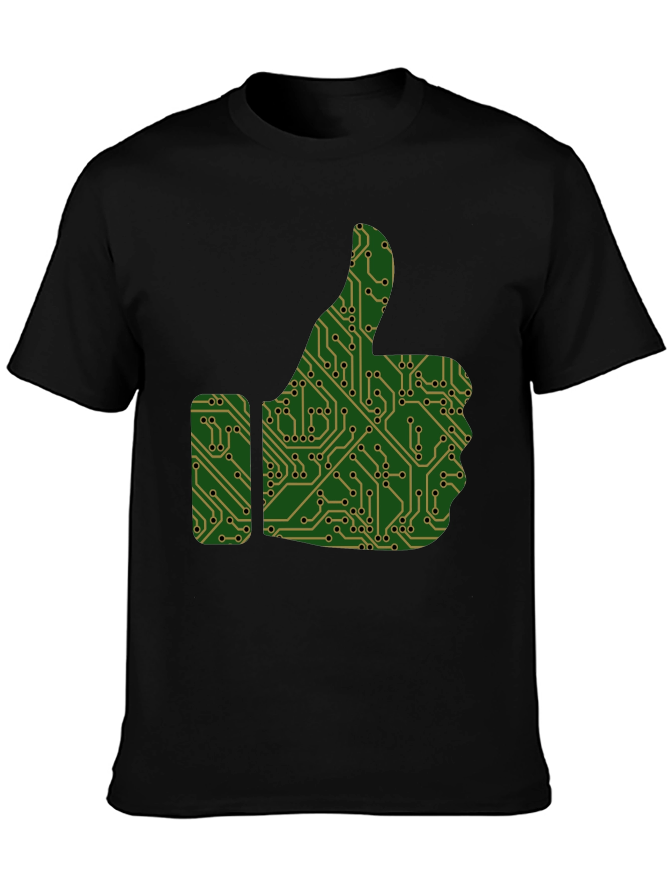 Tech Thumbs Up Graphic T-Shirt